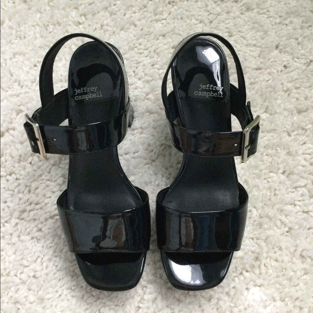 Jeffrey Campbell Platform Patent Shoes
